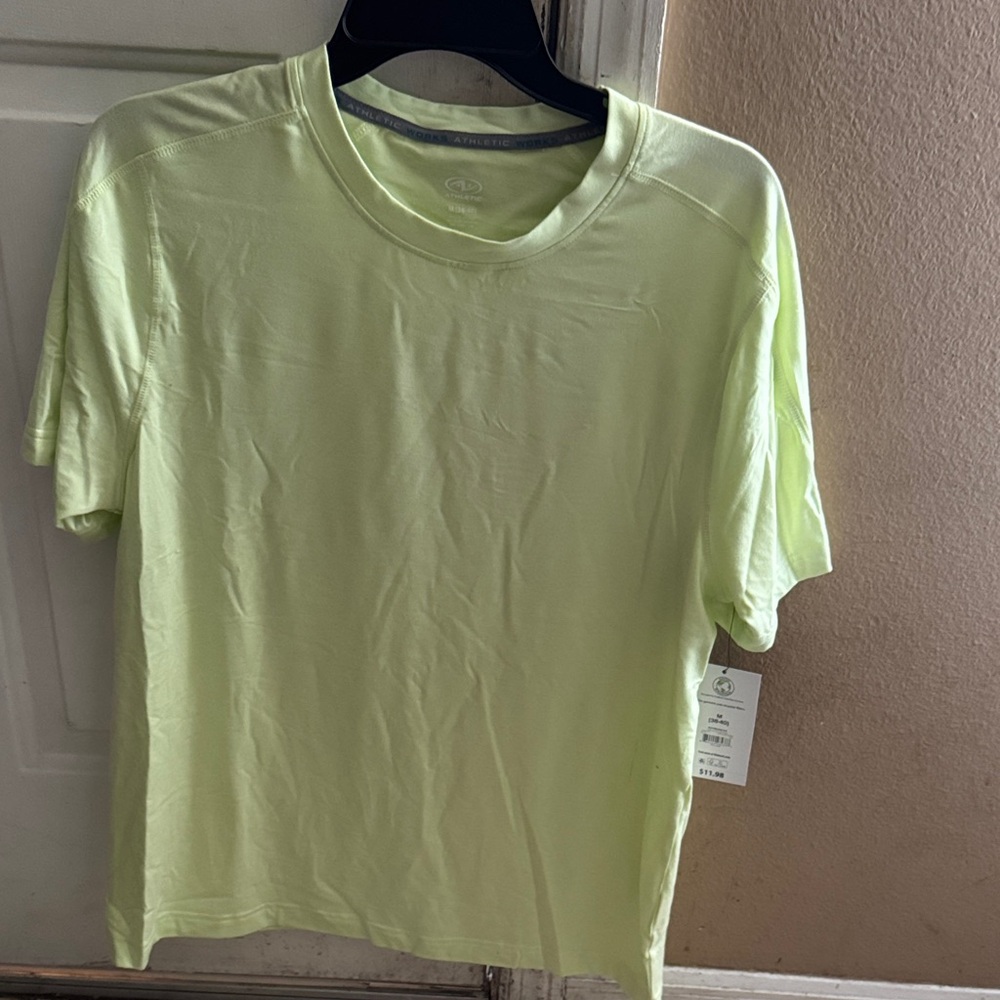 Athletic Works Lime Green Short Sleeve Tee